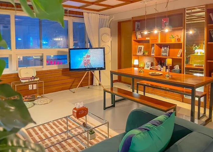 아파트 Wood Sage House, 3ldk, Station Ktx 1 Minute Distance, 부산광역시